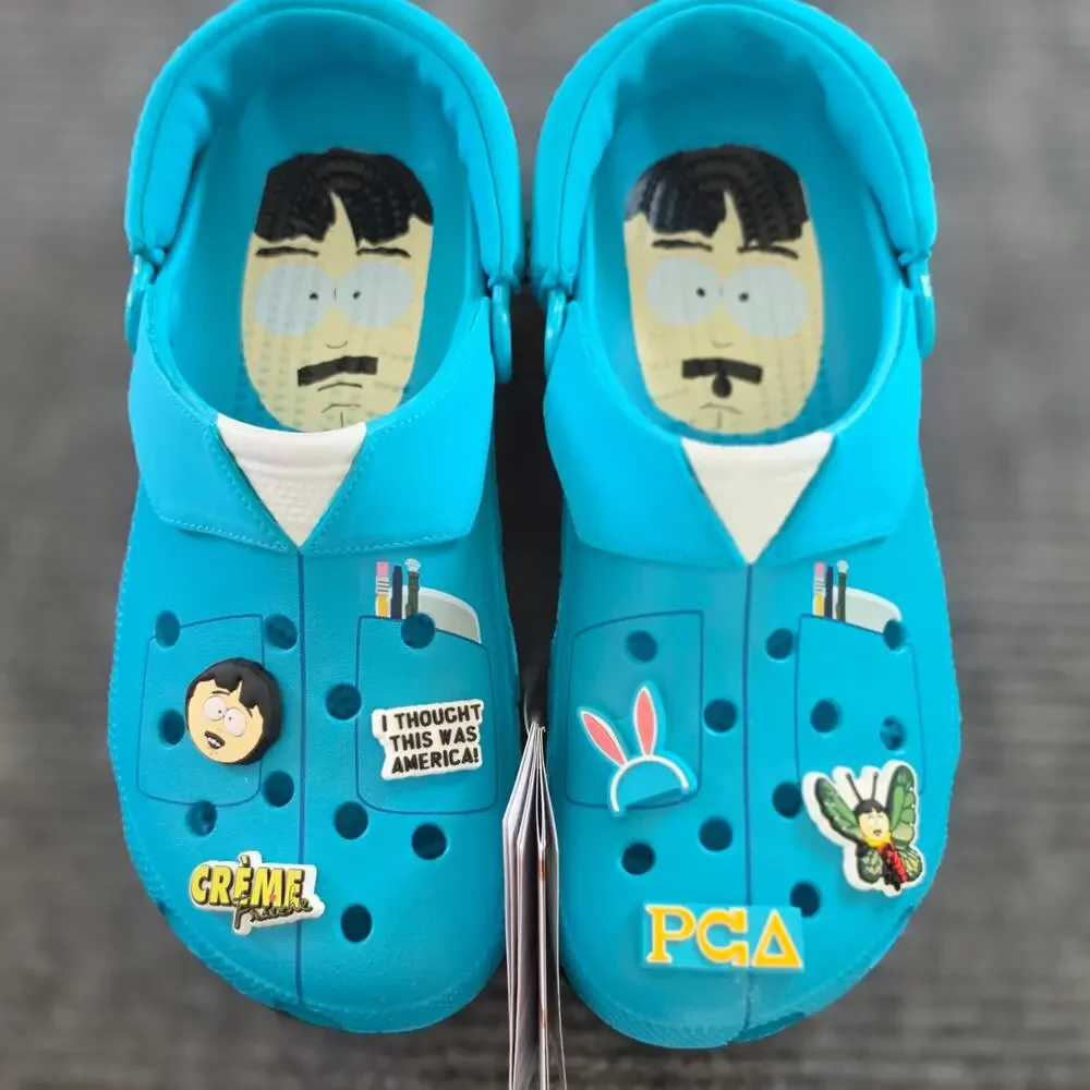 CROCS South Park Randy Classic Clog Men's 9/Women's 11 Blue